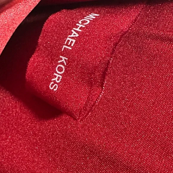 Michael Kors Red Clutch - Picture 6 of 8